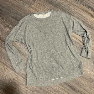 Marine Layer | Lina Gray Pullover Sweatshirt Casual Lounge